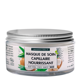 Masque de soin nourrissant bio - Aloe vera / Coco / Karité