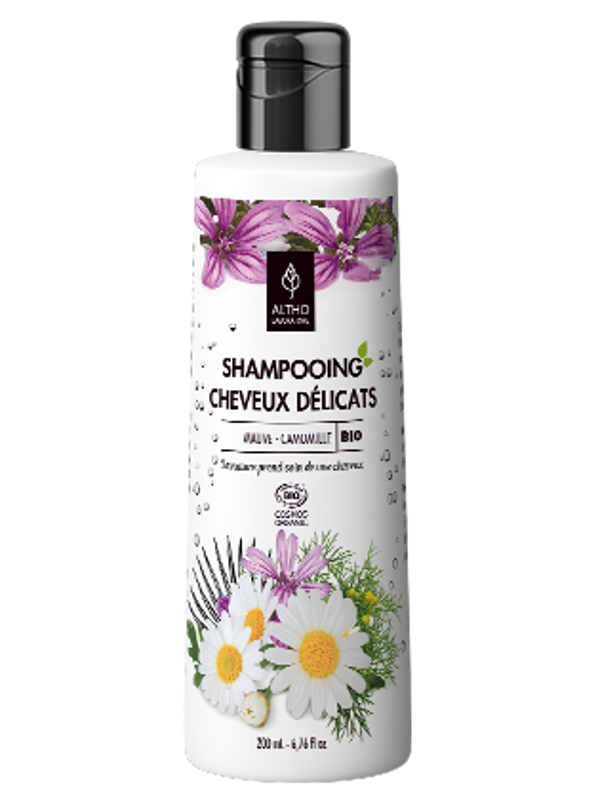 Shampooing cheveux délicats bio - Mauve / Camomille