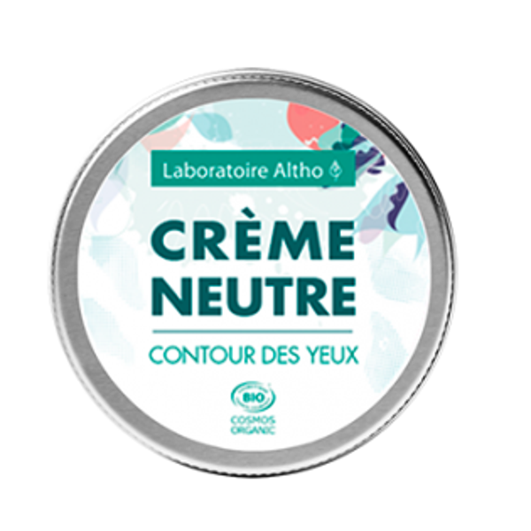 Crème neutre bio - contour des yeux - 15 mL