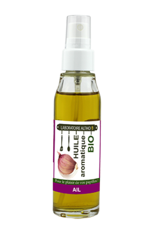 Huile culinaire bio - Ail
