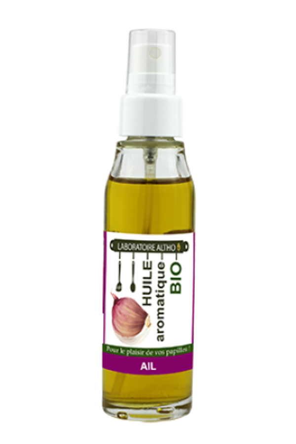 Huile culinaire bio - Ail
