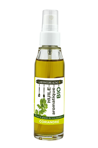 Huile culinaire bio - Coriandre