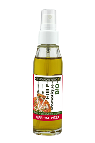 Huile culinaire bio - spécial pizza