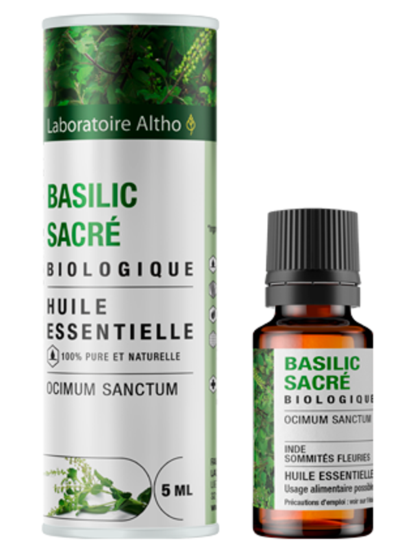 Basilic sacré bio - 5 mL