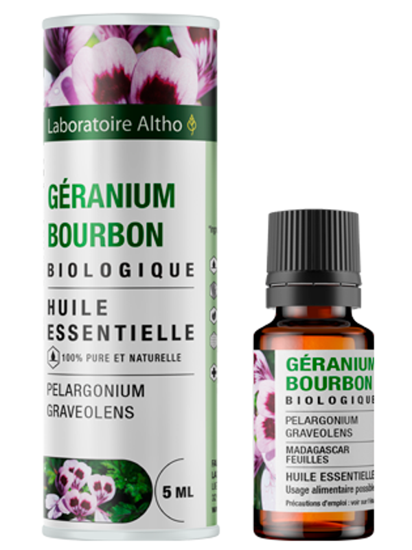 Géranium Bourbon bio - 5 mL