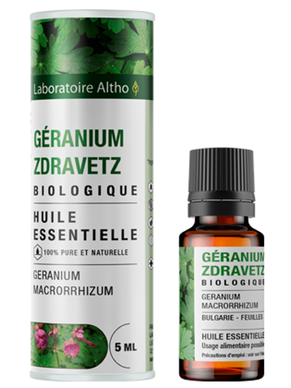 Géranium zdravetz bio - 5 mL