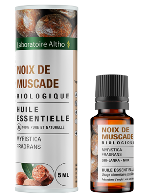 Noix de Muscade bio - 5 mL