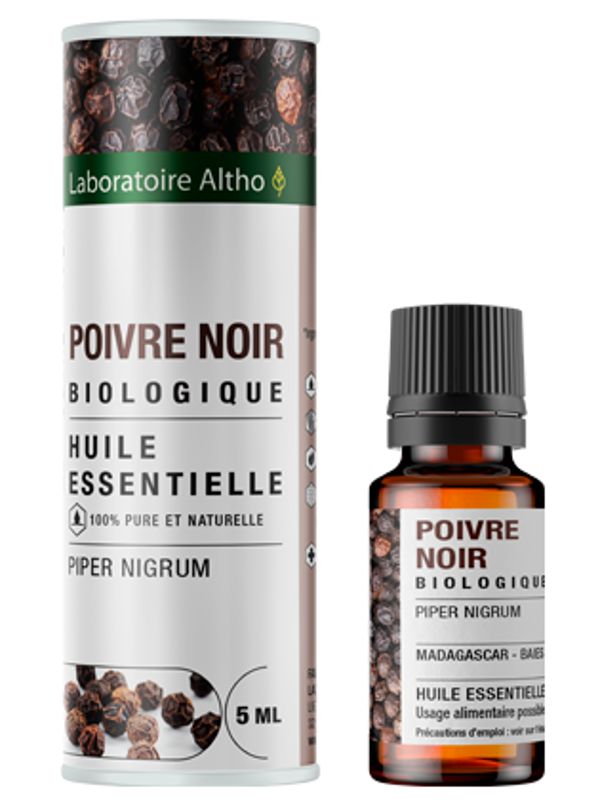 Poivre noir bio - 5 mL