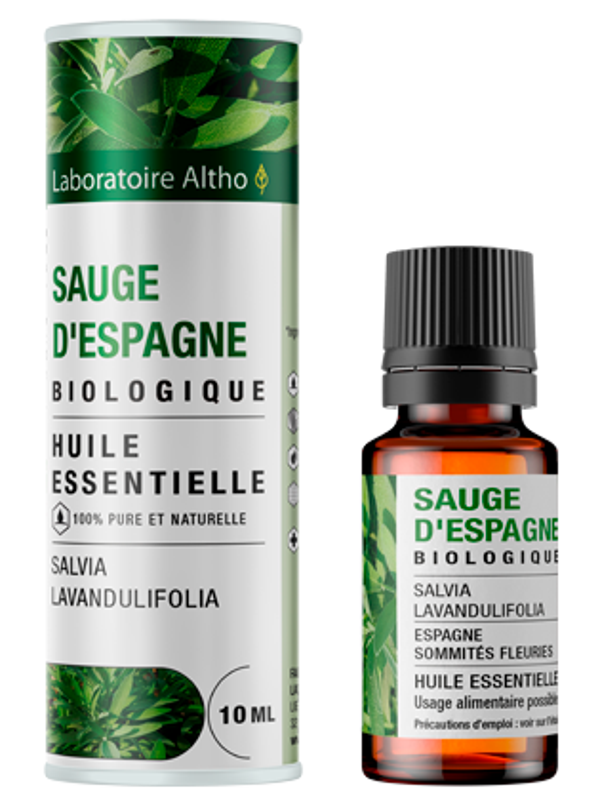Sauge d'Espagne bio - 10 mL