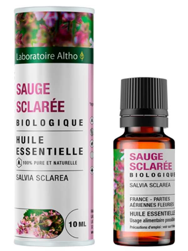 Sauge sclarée bio - 10 mL