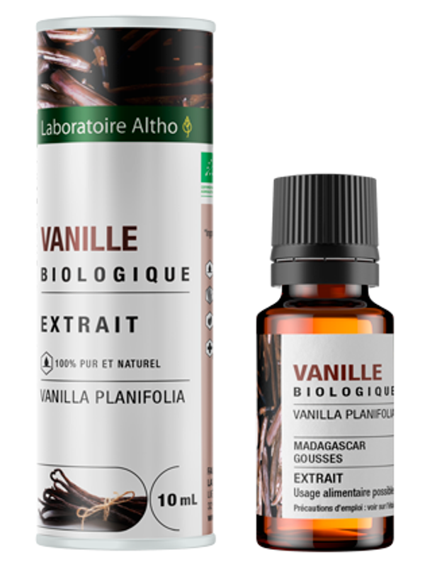 Vanille (extrait) bio - 10 mL