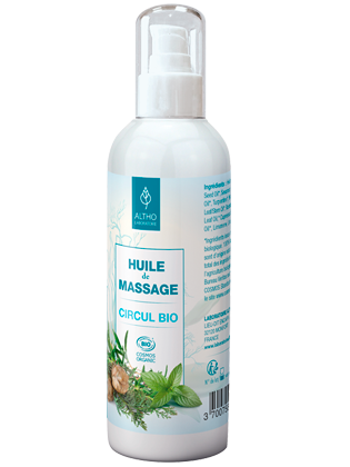 Huile de massage Circul bio