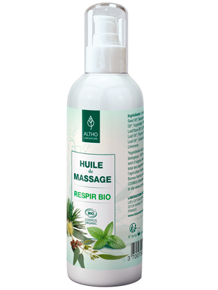 Huile de massage Respir bio