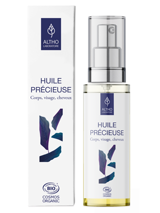 Huile précieuse bio - visage et corps - 30 mL