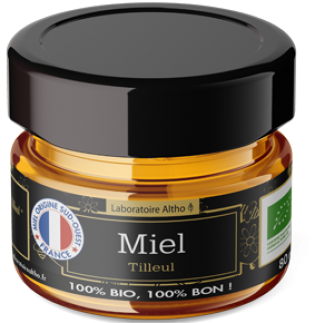 Miel bio de tilleul