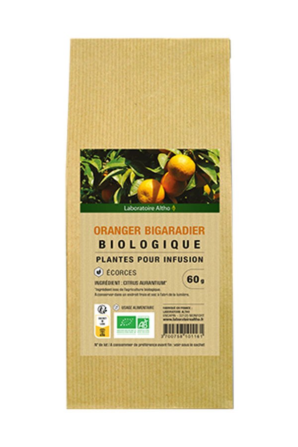 Oranger bigaradier (écorces) bio