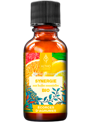 Synergie écorces d’agrumes bio, 30 mL