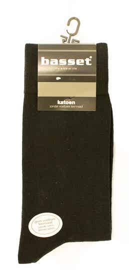 Katoenen sok zwart