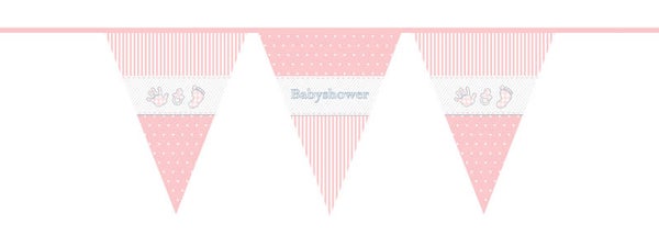 Slinger Babyshower roze