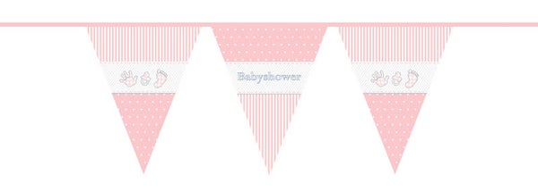 Slinger Babyshower roze