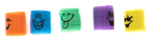 Mini traplopers met gezicht