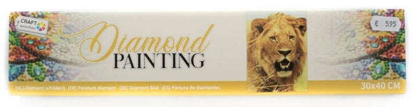 Diamond Painting 'Leeuw'