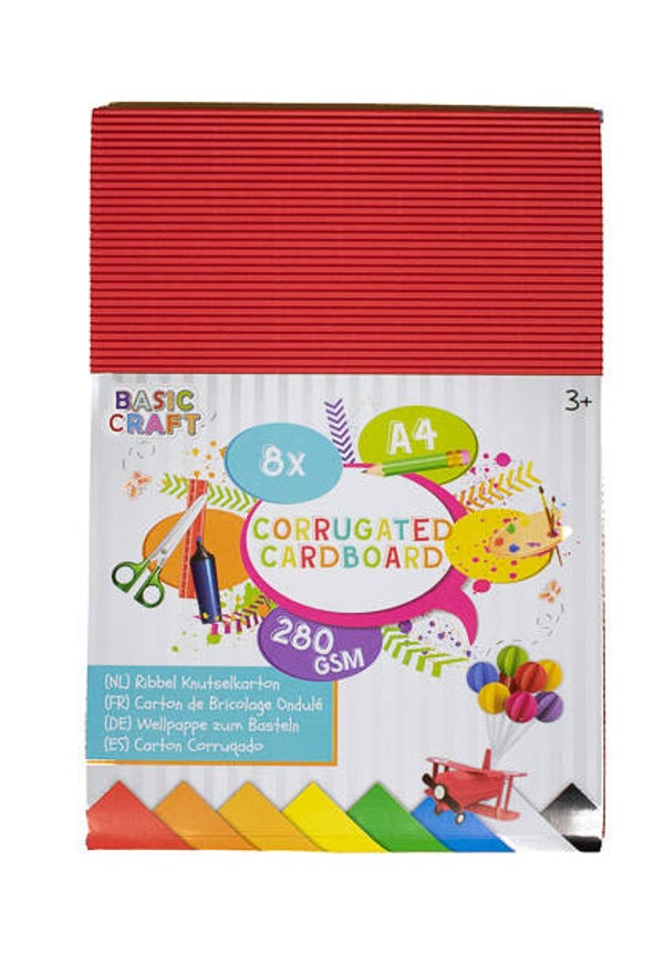 Ribbel knutselkarton