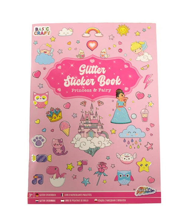 Glitter stickerboek