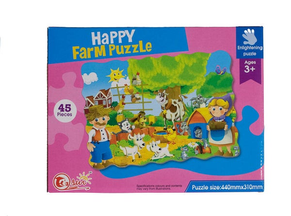 Happy farm puzzel