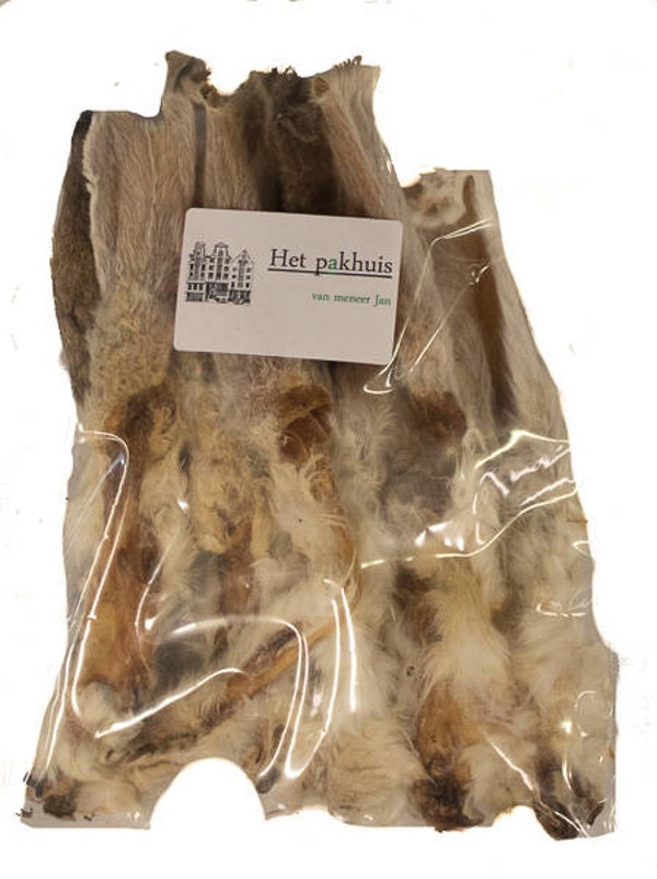 Konijnenoren met vacht