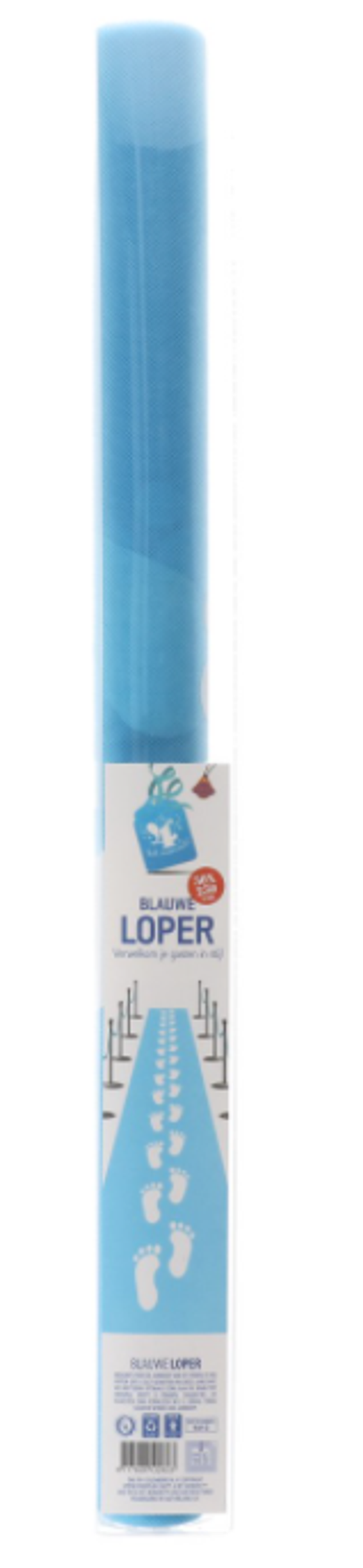 Loper voetjes blauw
