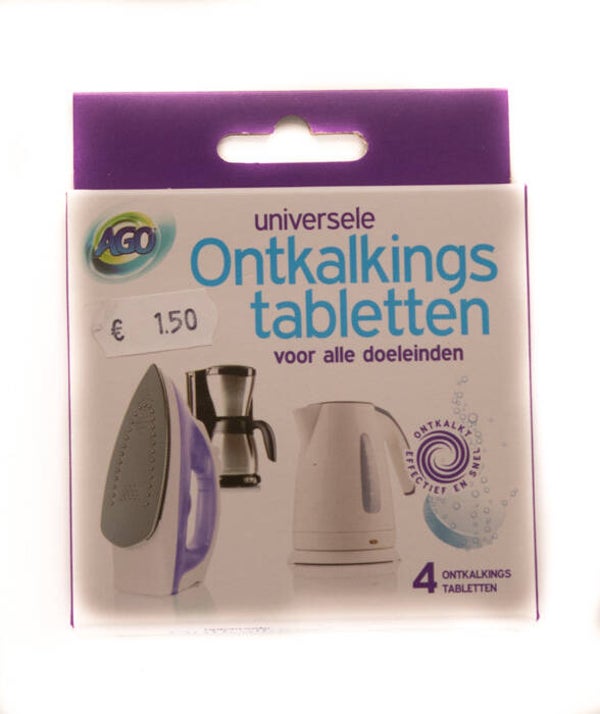 Ontkalkingstabletten uni