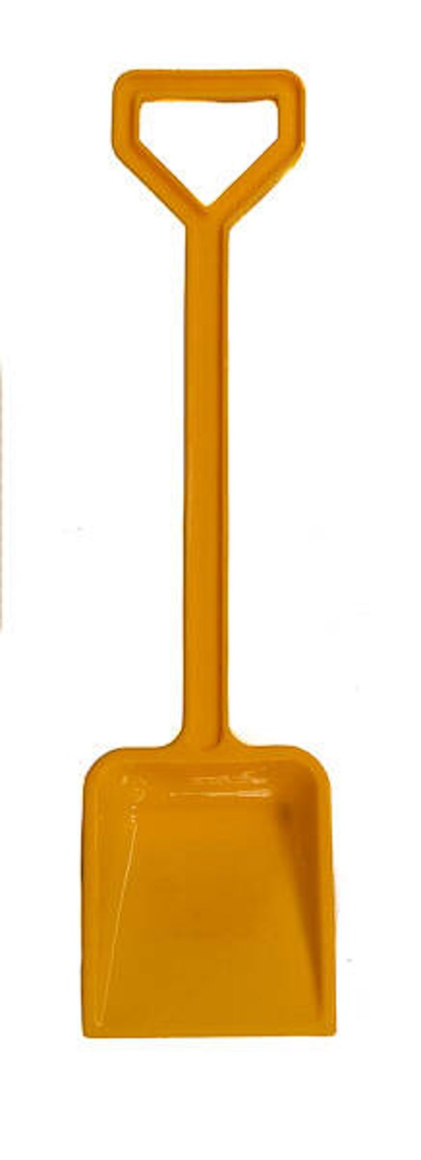 Schep plastic 45cm geel