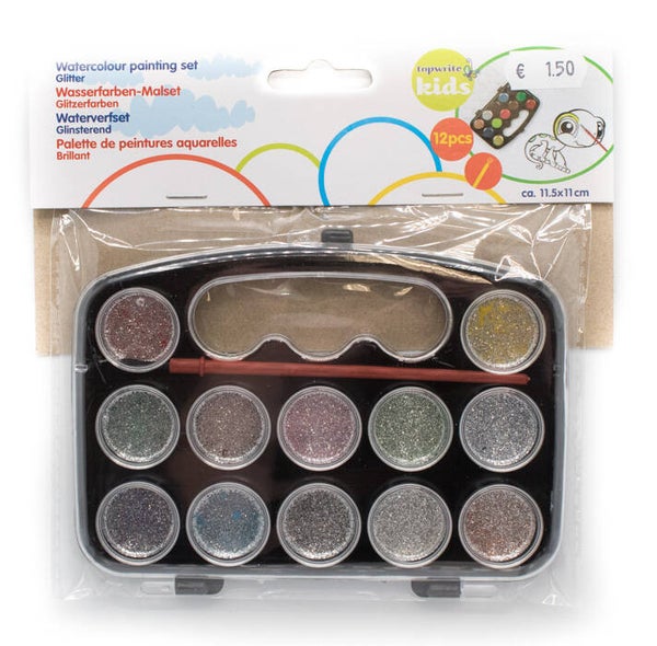 Waterverf glitter