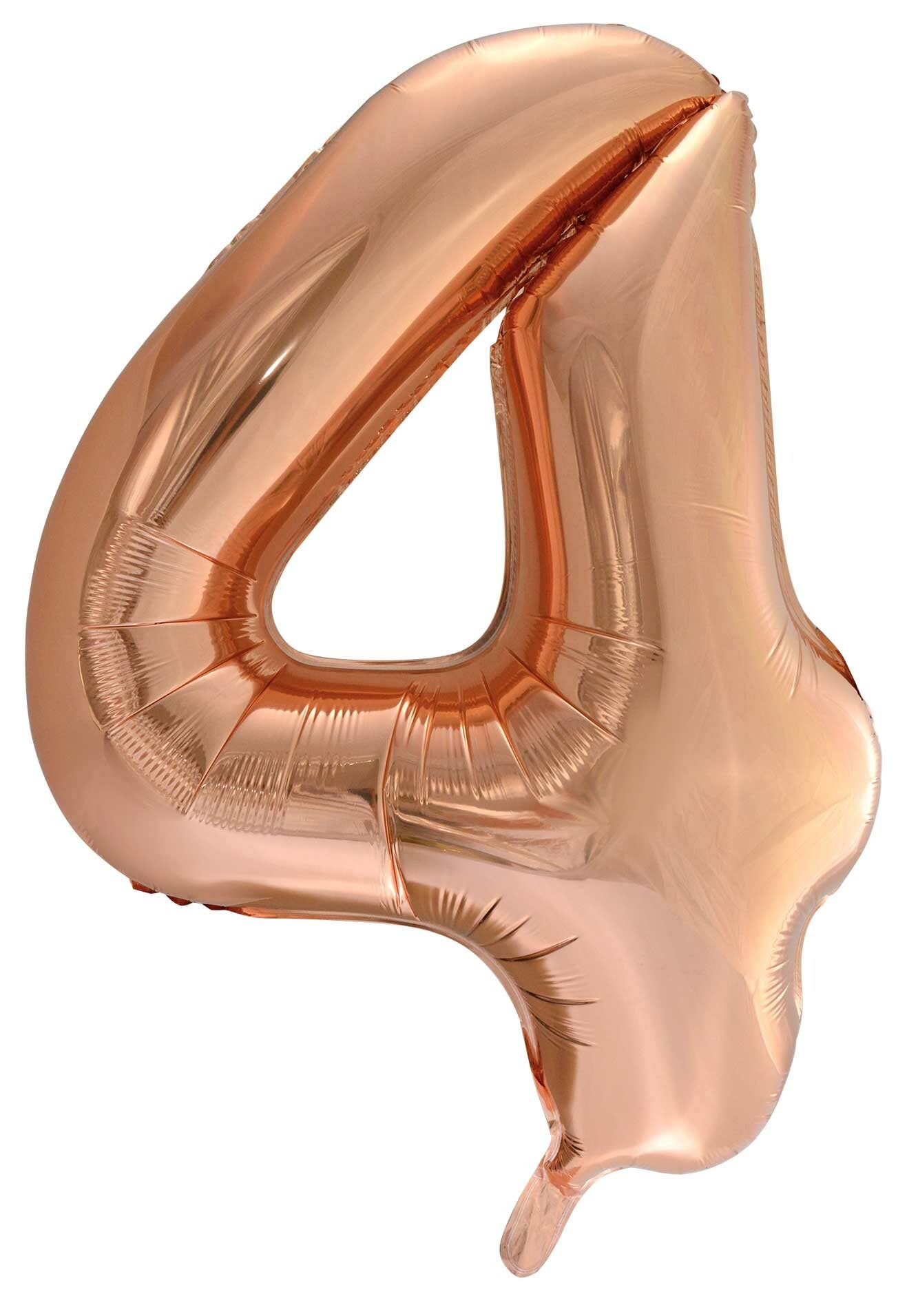 Cijferballon rosé 4