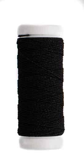 Rimpelelastiek zwart