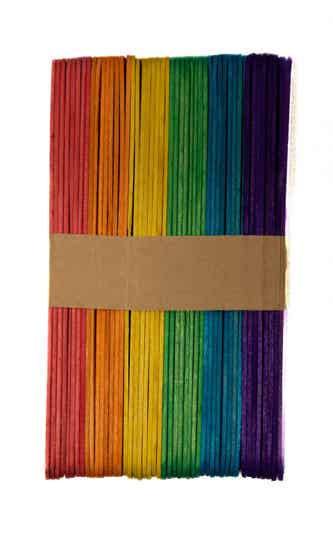 Ijslollystokjes kleur groot