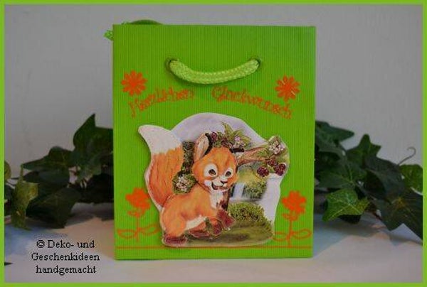 Gechenktasche "Herzlichen Glückwunsch"   cs1004