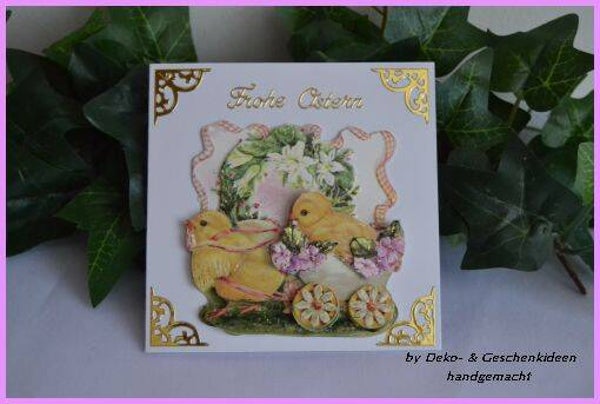 Osterkarten "Küken"  cs1108