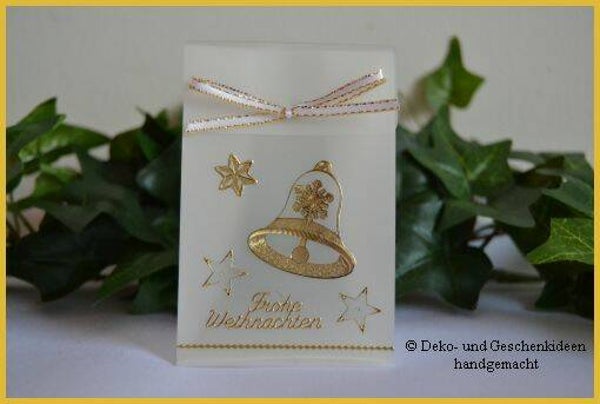 Geschenktascherl mini "Glocke"   cs1194