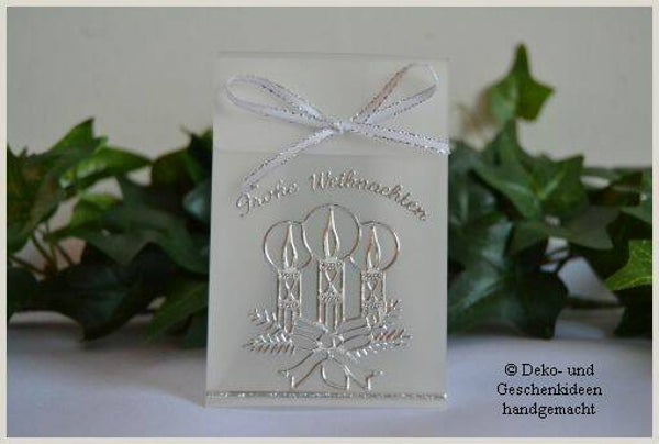 Geschenktascherl mini "Kerzen"   cs1198