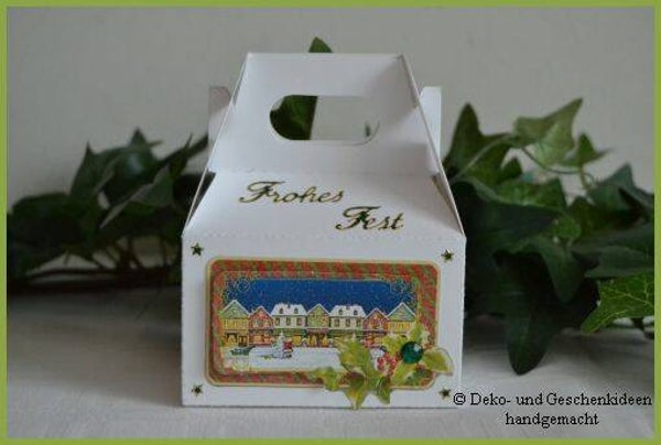 Geschenkschachtel "Winterlandschaft"   cs1202