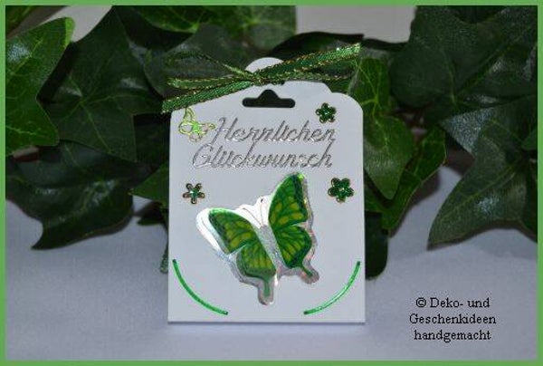 Giveaway "Schmetterling grün"   cs1216
