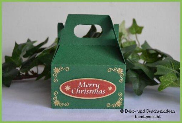 Geschenkschachtel "Merry Christmas"   cs1222