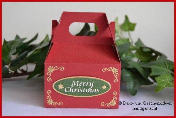 Geschenkschachtel "Merry Christmas"   cs1223