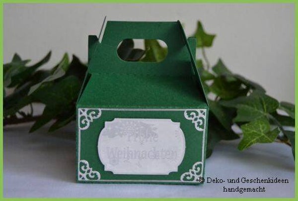 Geschenkschachtel "Frohe Weihnachten"   cs1226