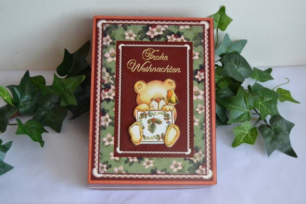 Geschenkschachtel "Weihnachtsbärli"   cs1239