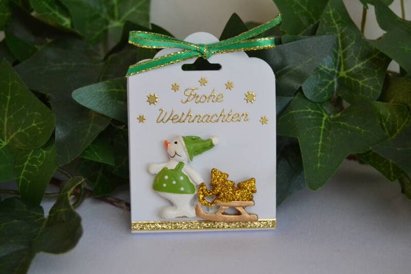 Giveaway "Weihnachtsmann mit Schlitten"   cs1267