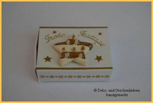 Geschenkschachterl mini "Stern"   cs1373