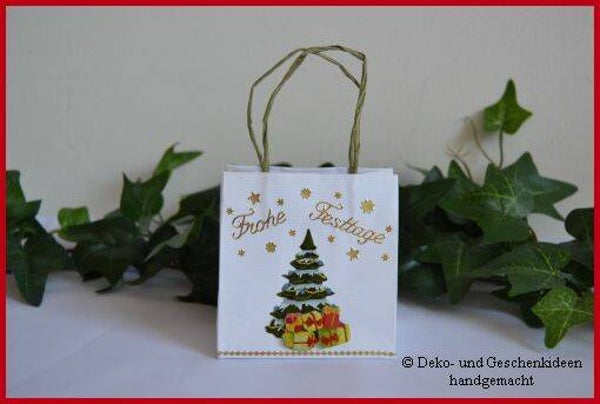 Gechenktasche "Weihnachtsbaum"   cs1415